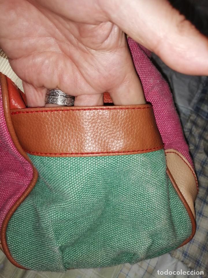 Antig&uuml;edades: Bolso de lona - Foto 6