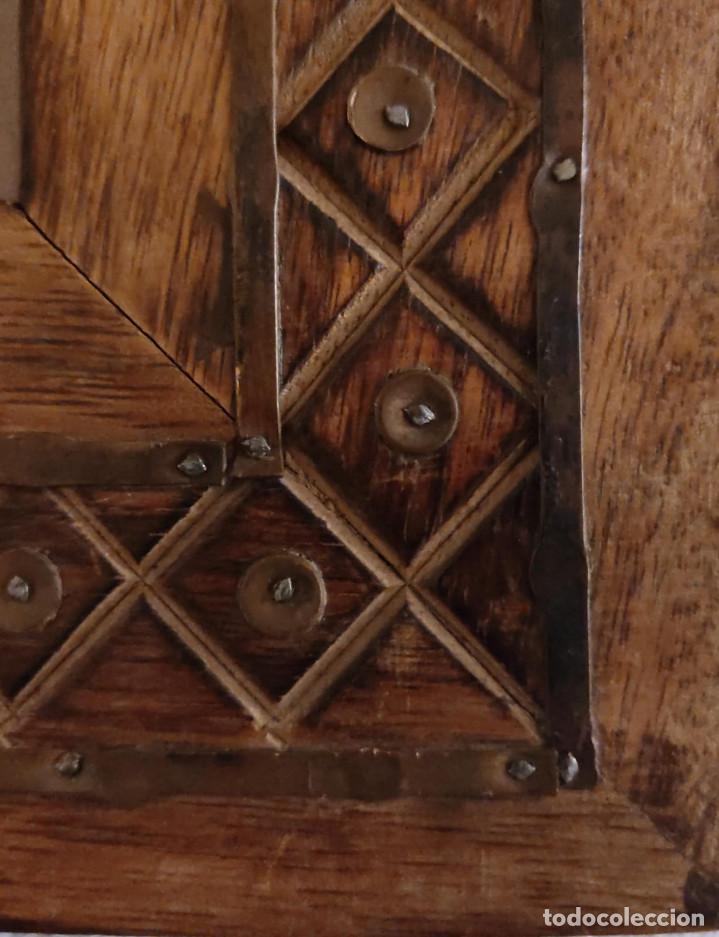 Antig&uuml;edades: MARCO MACIZO DE MADERA ANTIGUO. - Foto 4
