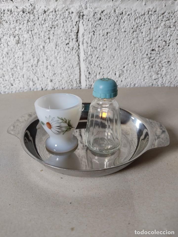 Antig&uuml;edades: CONJUNTO PARA HUEVO - Foto 1