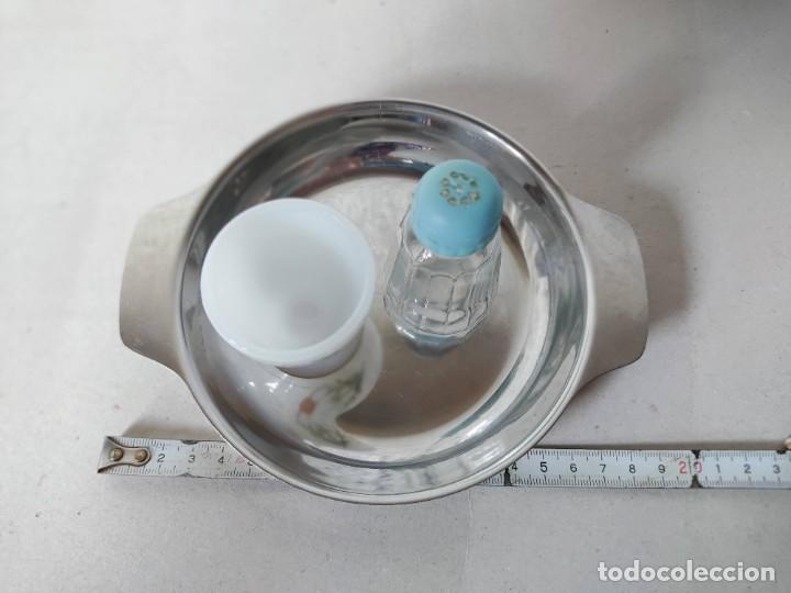 Antig&uuml;edades: CONJUNTO PARA HUEVO - Foto 4