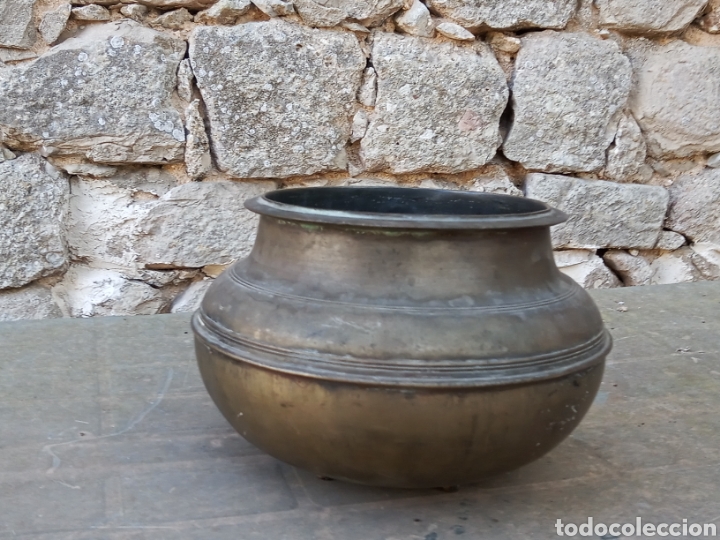 Antig&uuml;edades: Antiguo cuenco indio - Foto 1