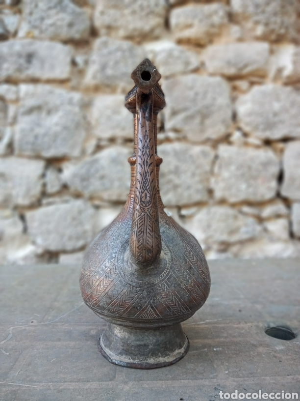 Antig&uuml;edades: Antigua tetera india - Foto 3