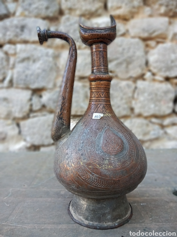 Antig&uuml;edades: Antigua tetera india - Foto 4