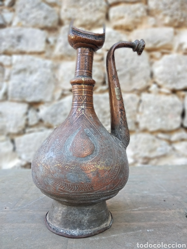 Antig&uuml;edades: Antigua tetera india - Foto 1