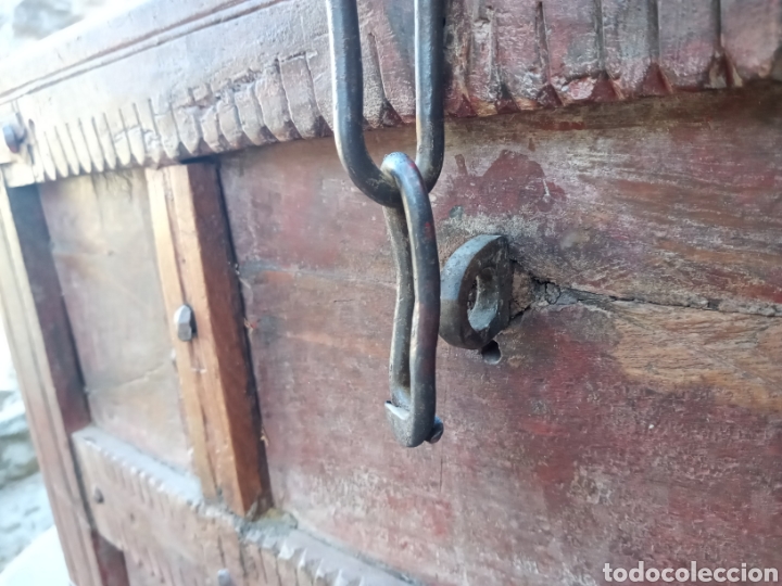 Antig&uuml;edades: Antigua arca india - Foto 10