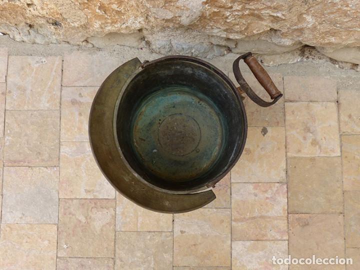 Antig&uuml;edades: Cubo de cobre para medidas - Foto 4