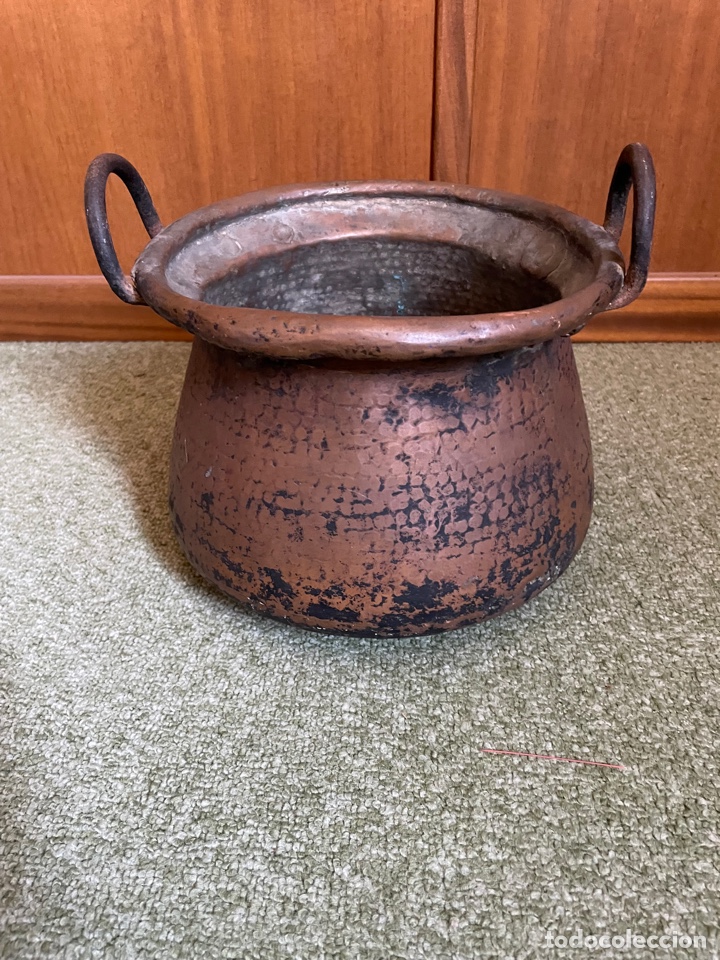 Antig&uuml;edades: OLLA COBRE - Foto 3