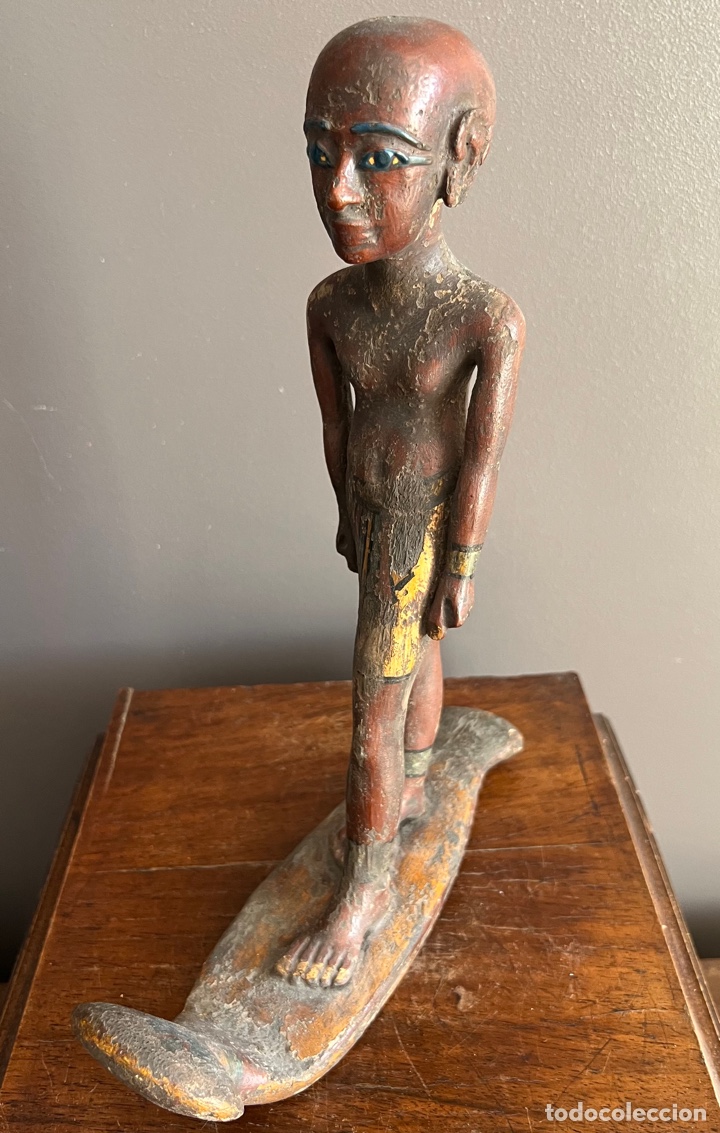 Antig&uuml;edades: Estatuilla de Sacerdote - Foto 2