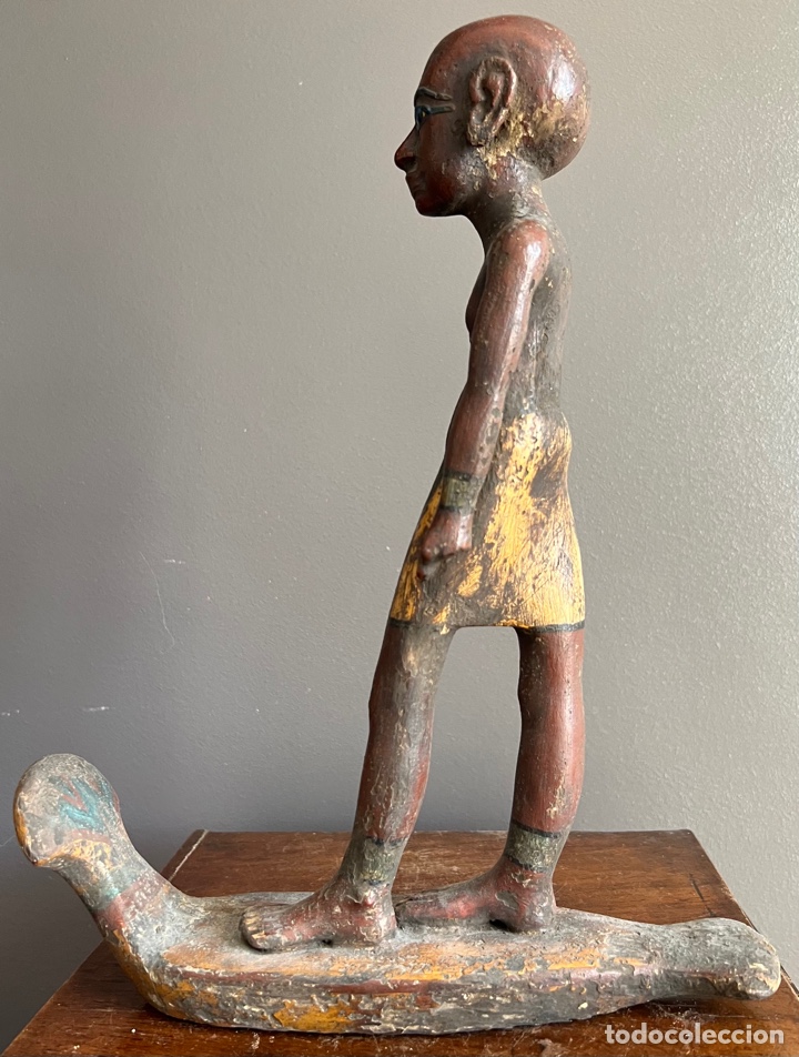 Antig&uuml;edades: Estatuilla de Sacerdote - Foto 4
