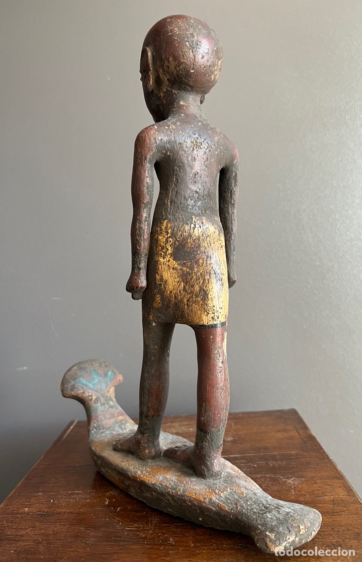 Antig&uuml;edades: Estatuilla de Sacerdote - Foto 5