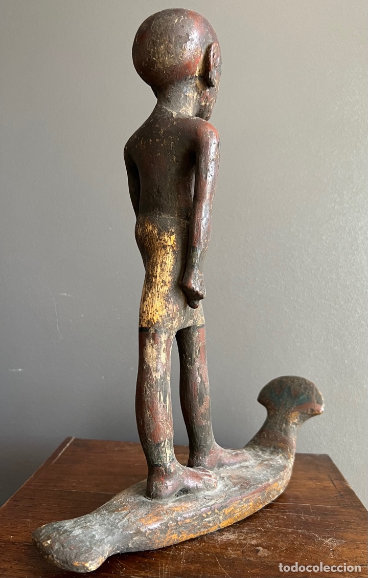 Antig&uuml;edades: Estatuilla de Sacerdote - Foto 7