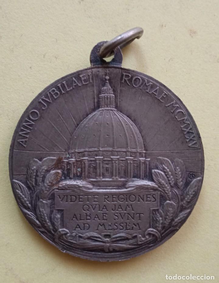 Antig&uuml;edades: medalla pio pius XI - Foto 4