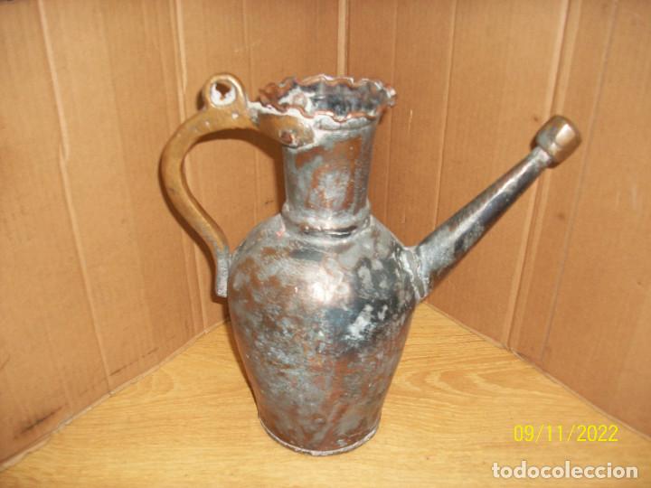 Antig&uuml;edades: ANTIGUA JARRA DE COBRE - Foto 2
