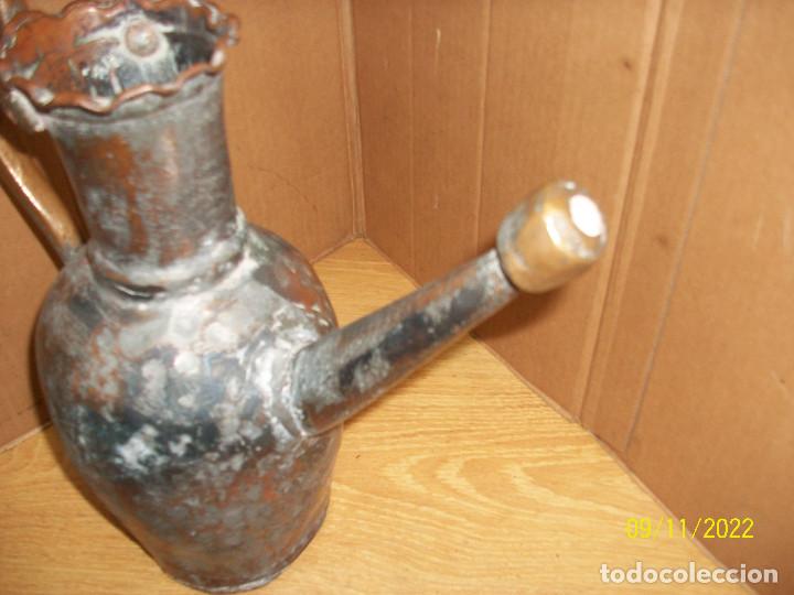 Antig&uuml;edades: ANTIGUA JARRA DE COBRE - Foto 5
