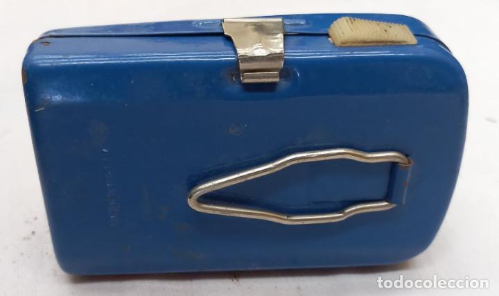 Antig&uuml;edades: ANTIGUA LINTERNA, MARCA TXIMIST, AZUL - Foto 3