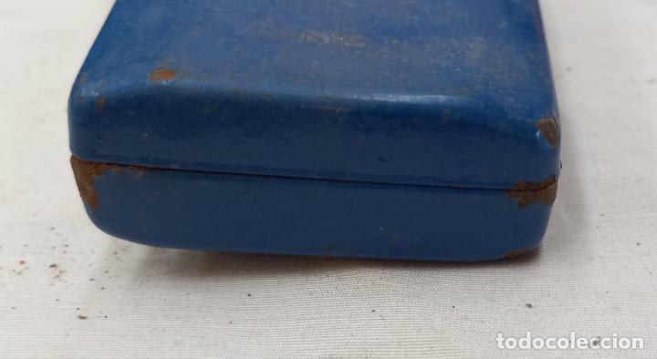 Antig&uuml;edades: ANTIGUA LINTERNA, MARCA TXIMIST, AZUL - Foto 4