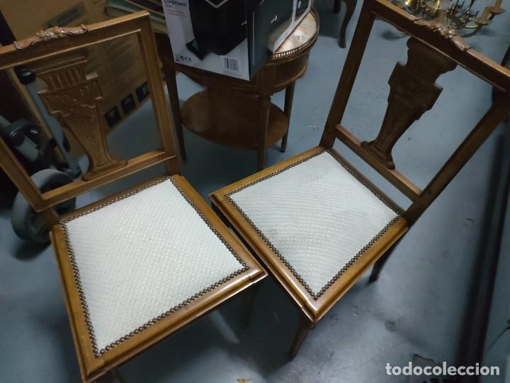Antig&uuml;edades: PAREJA DE SILLAS ANTIGUAS - Foto 1