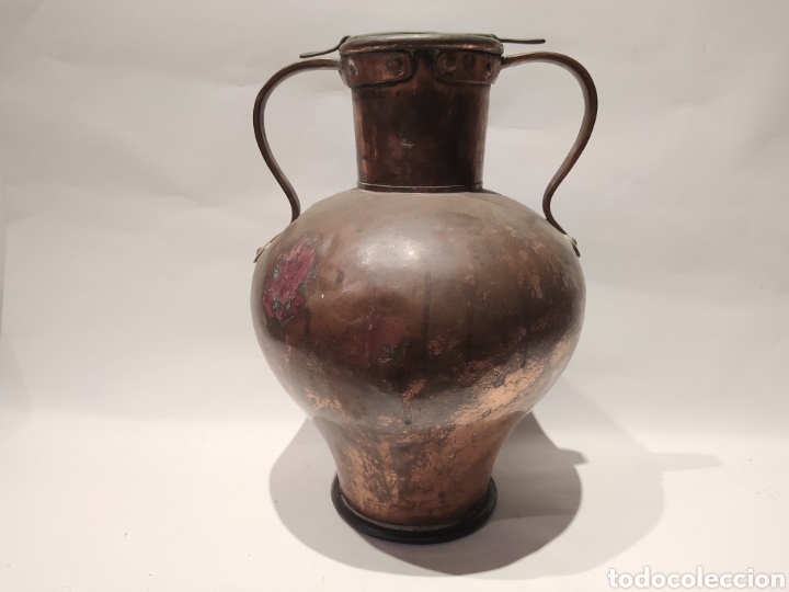 Antig&uuml;edades: ANTIGUA TINAJA EN COBRE - Foto 1