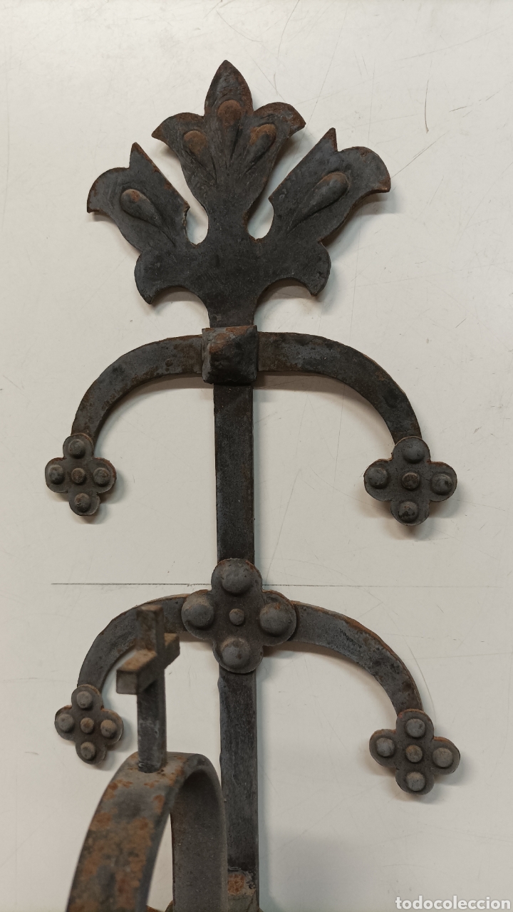 Antig&uuml;edades: Llamador rueda de campanas monasterio 70cm - Foto 3