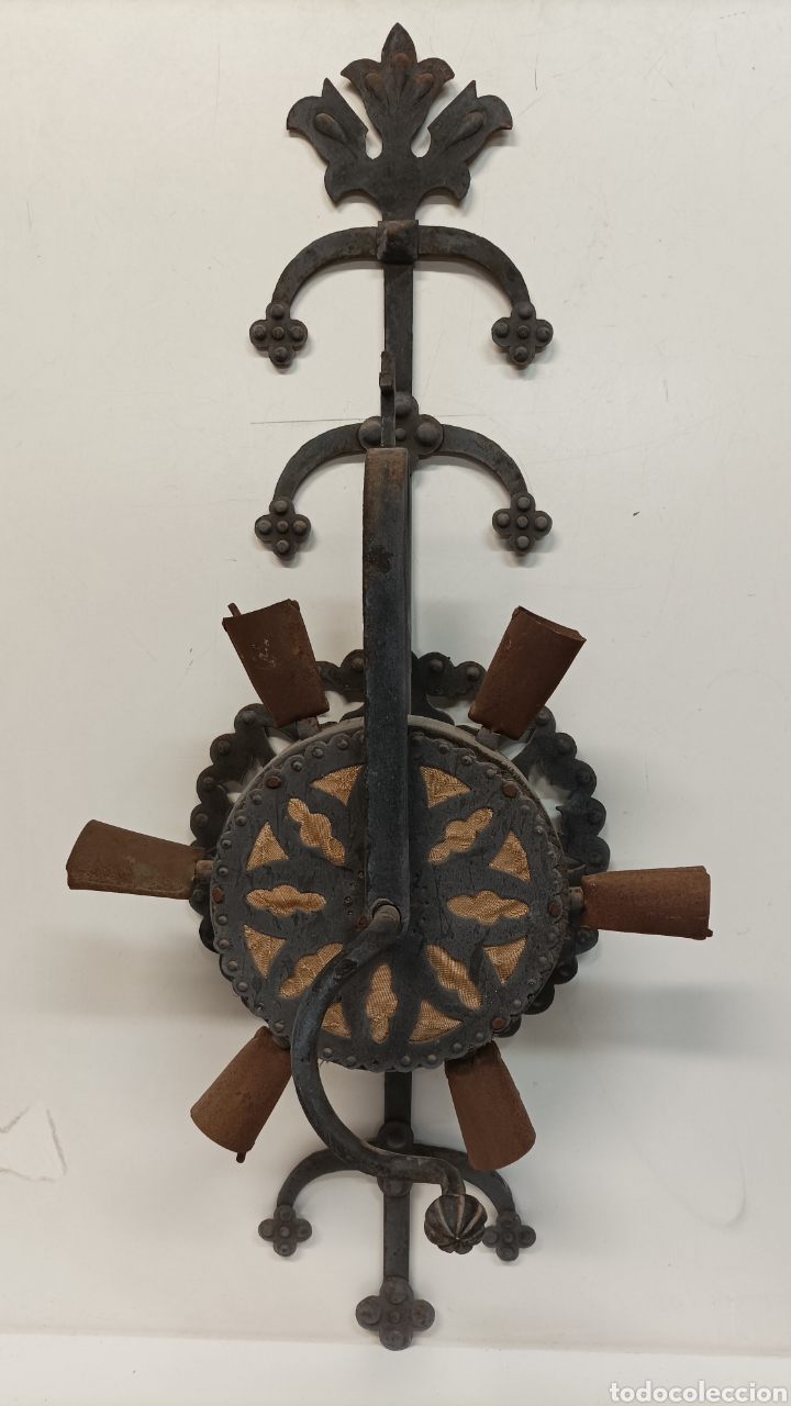 Antig&uuml;edades: Llamador rueda de campanas monasterio 70cm - Foto 1