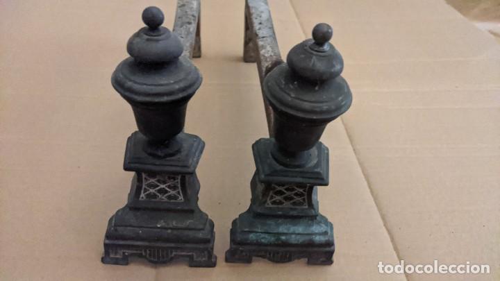 Antig&uuml;edades: MORILLOS MORRILLOS DE HIERRO Y LAT&Oacute;N - Foto 2