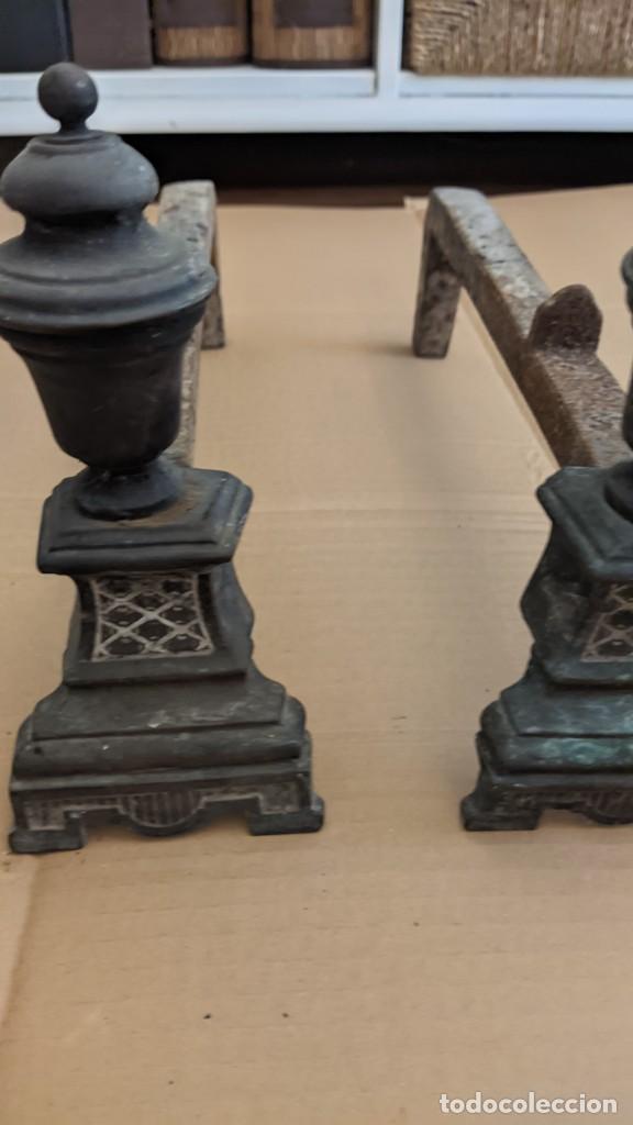 Antig&uuml;edades: MORILLOS MORRILLOS DE HIERRO Y LAT&Oacute;N - Foto 5