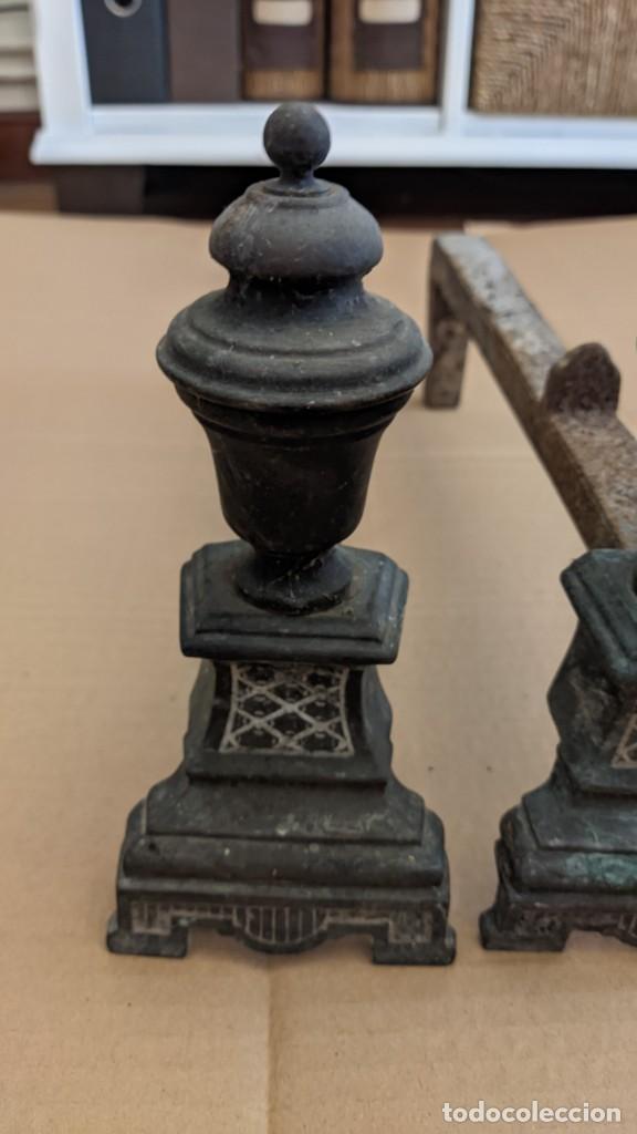 Antig&uuml;edades: MORILLOS MORRILLOS DE HIERRO Y LAT&Oacute;N - Foto 10