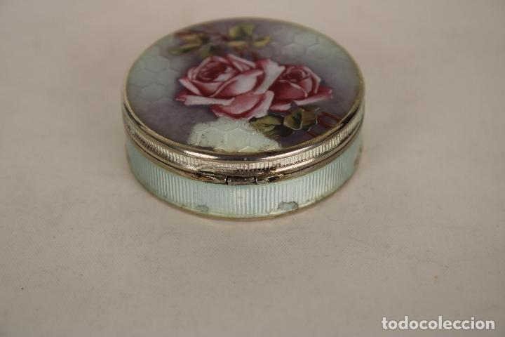 Antig&uuml;edades: cajita plata 925 con esmaltes - Foto 2