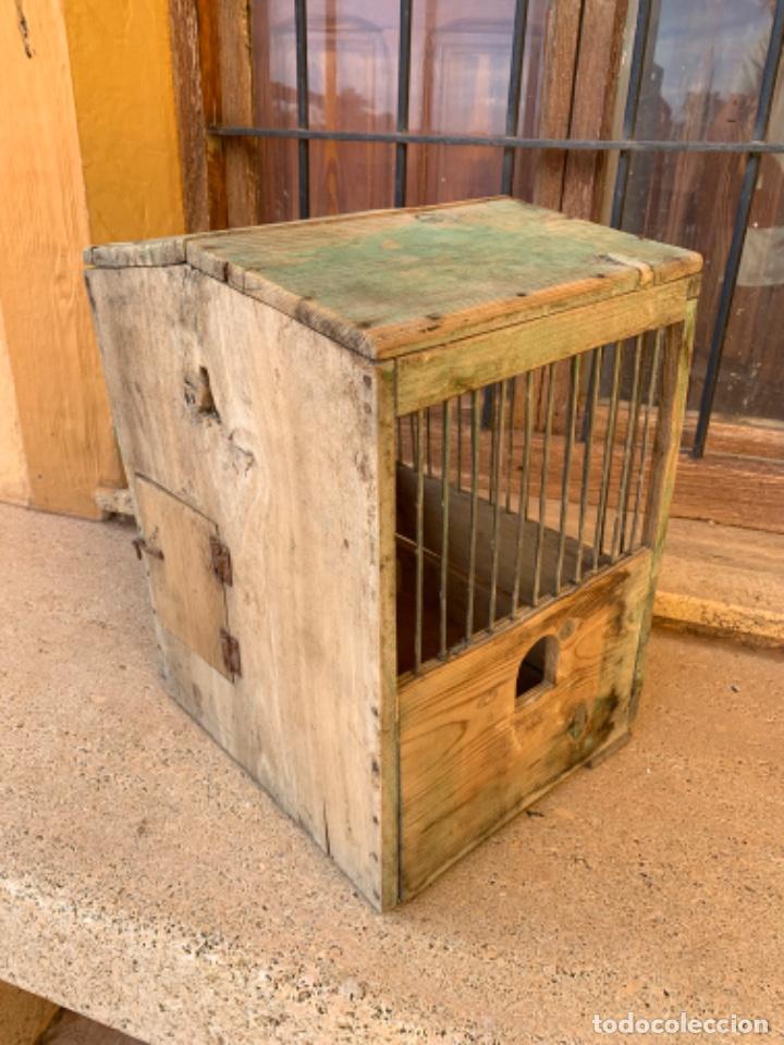 Antig&uuml;edades: ANTIGUA JAULA PERDIZ - Foto 3