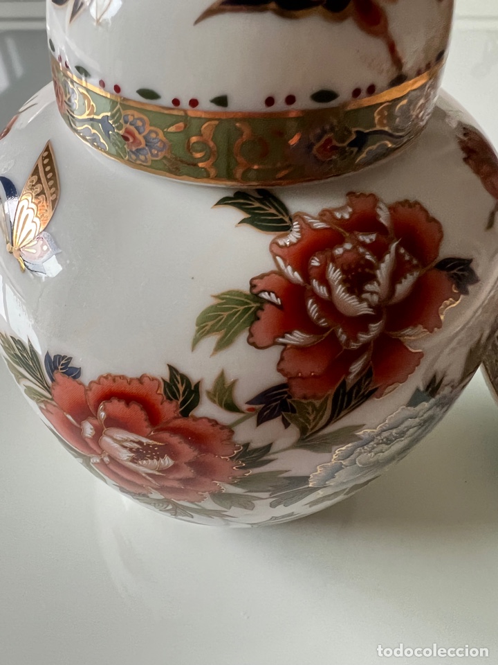 Antig&uuml;edades: Tibor con plato japon&eacute;s - Foto 3