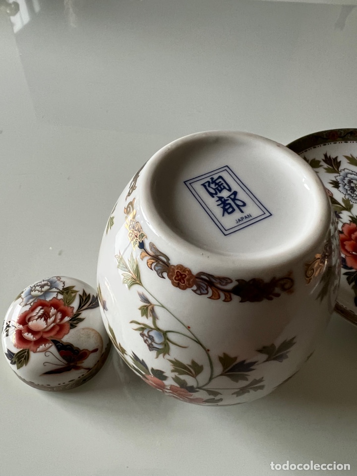 Antig&uuml;edades: Tibor con plato japon&eacute;s - Foto 4