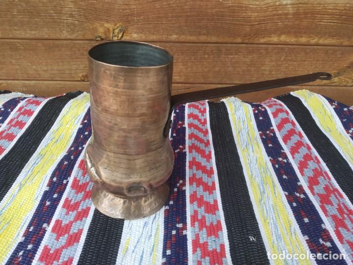 Antig&uuml;edades: CHOCOLATERA DE COBRE - Foto 1