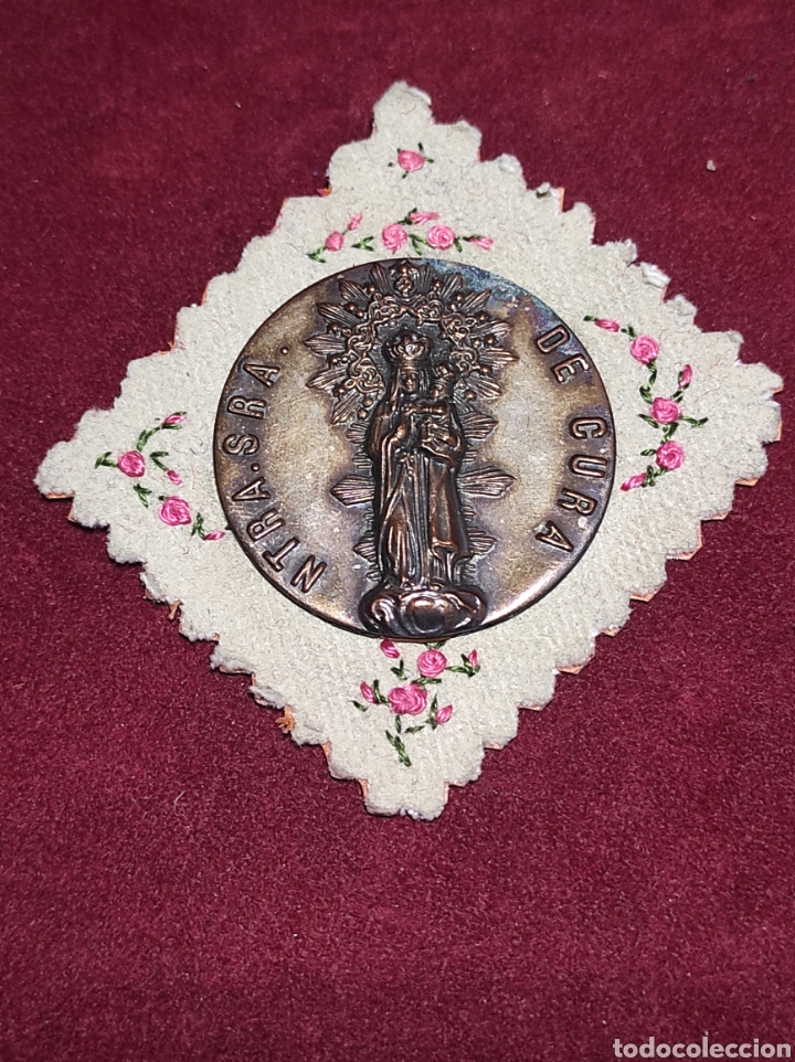 Antig&uuml;edades: Medalla de Nuestra se&ntilde;ora de Cura - Mallorca - Foto 1