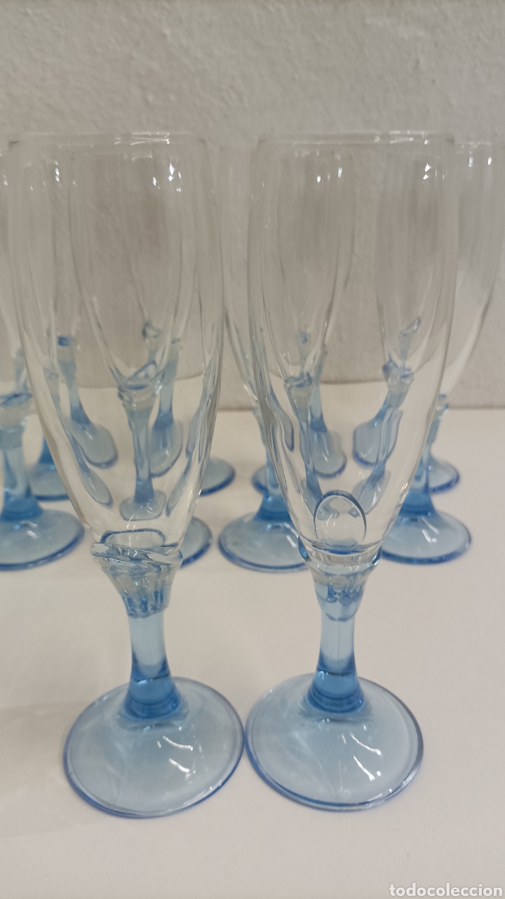 Antig&uuml;edades: 10 copas de cristal italianas - Foto 1