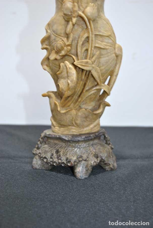 Antig&uuml;edades: VIOLTERO O JARR&Oacute;N DE ALABASTRO - Foto 3