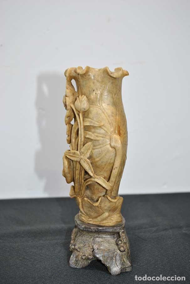 Antig&uuml;edades: VIOLTERO O JARR&Oacute;N DE ALABASTRO - Foto 5