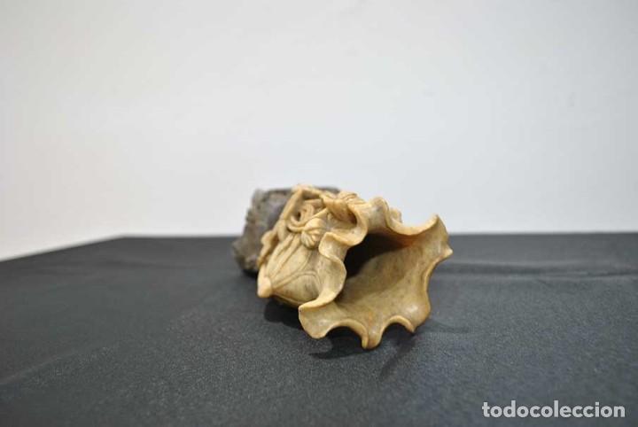 Antig&uuml;edades: VIOLTERO O JARR&Oacute;N DE ALABASTRO - Foto 7