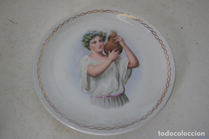 Antig&uuml;edades: plato antiguo limoges - Foto 2