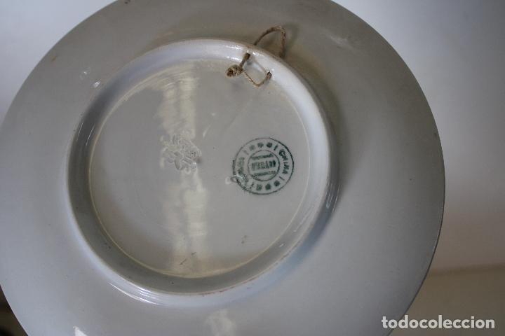 Antig&uuml;edades: plato antiguo limoges - Foto 3