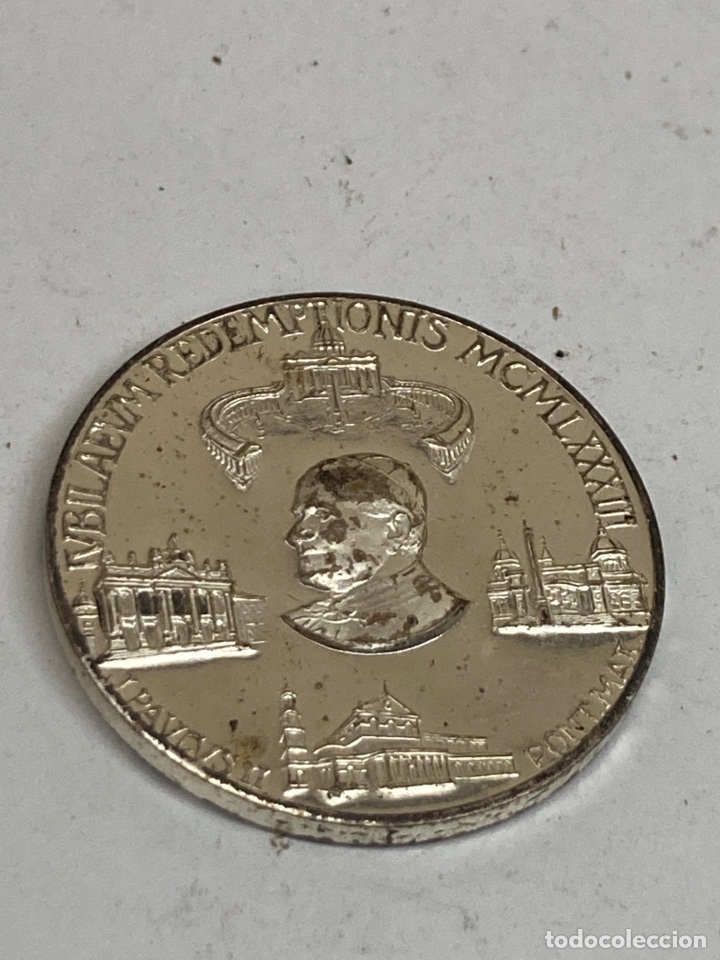 Antig&uuml;edades: Medalla religiosa - Foto 2