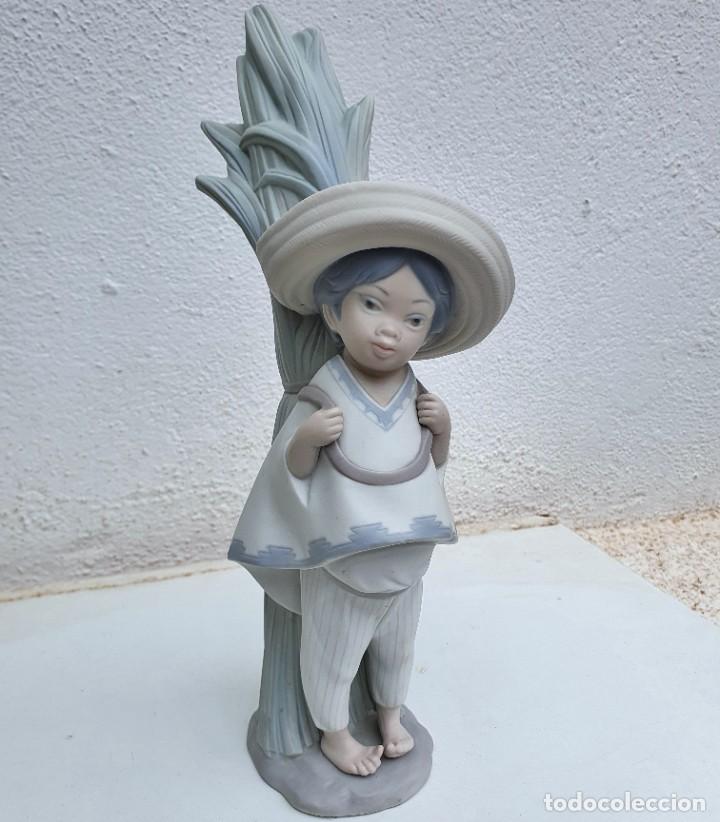 Antig&uuml;edades: LLADR&Oacute; - PANCHITO Mate 28 CM SIN ESMALTE - Foto 1
