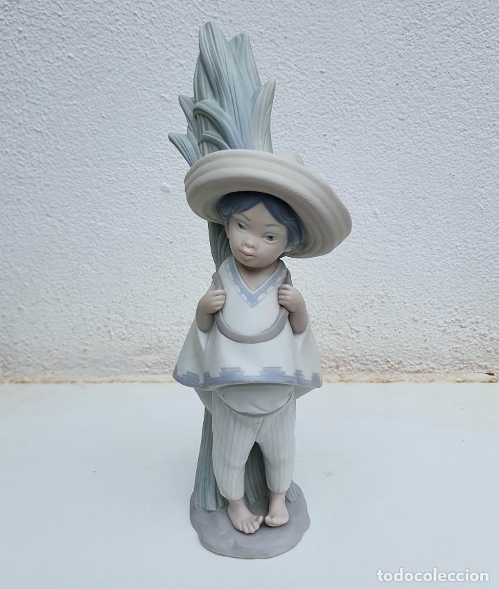 Antig&uuml;edades: LLADR&Oacute; - PANCHITO Mate 28 CM SIN ESMALTE - Foto 3