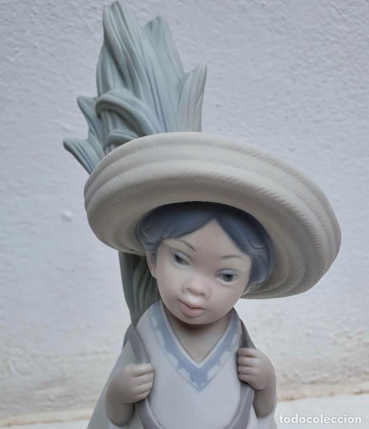 Antig&uuml;edades: LLADR&Oacute; - PANCHITO Mate 28 CM SIN ESMALTE - Foto 4