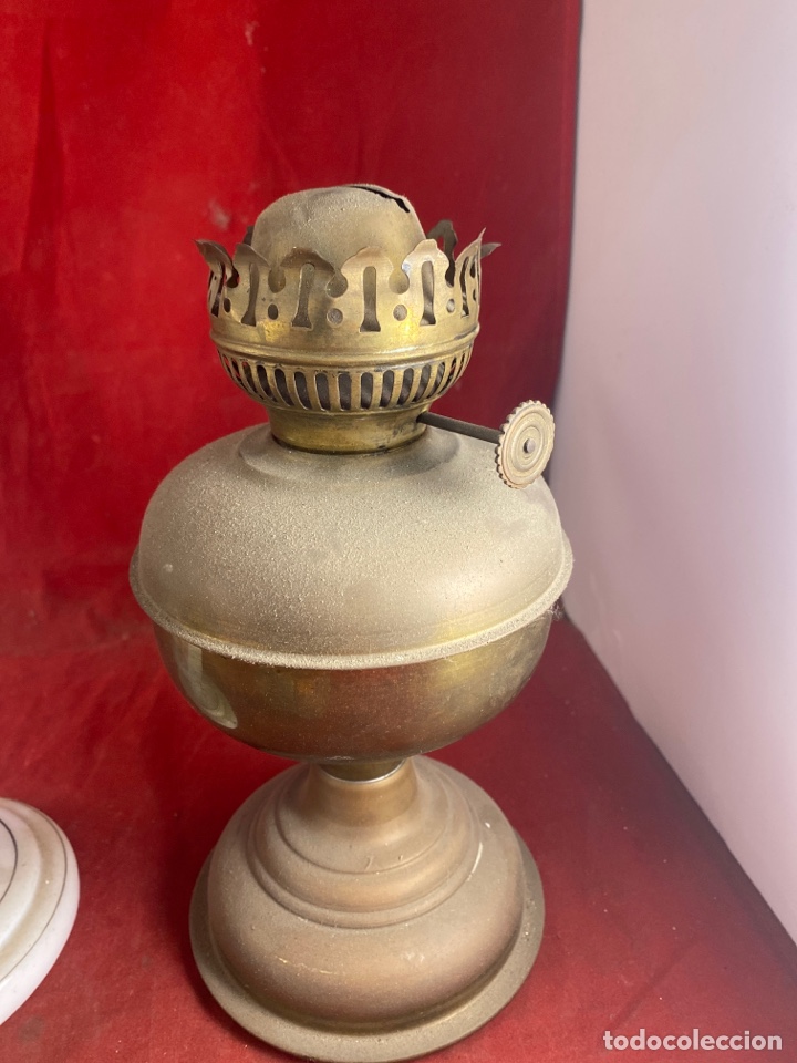 Antig&uuml;edades: LOTE DE L&Aacute;MPARAS ANTIGUAS - Foto 3