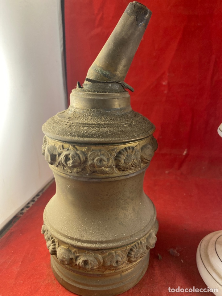 Antig&uuml;edades: LOTE DE L&Aacute;MPARAS ANTIGUAS - Foto 9