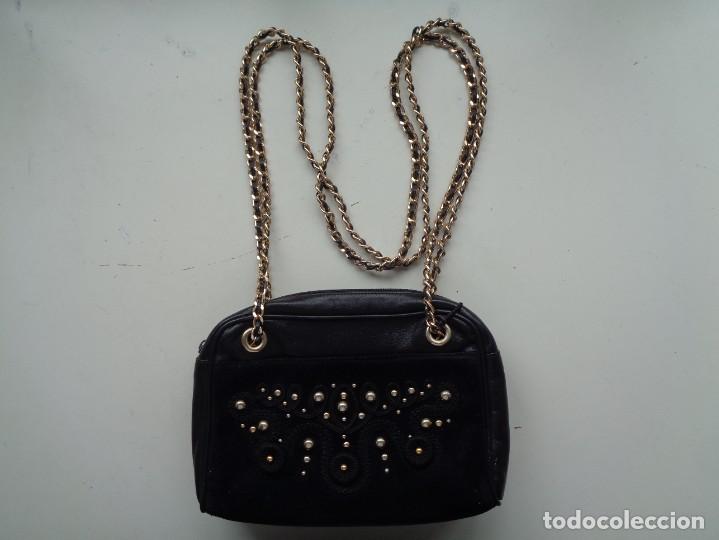 Antig&uuml;edades: BOLSO DE PIEL DE ESTEVE - Foto 4