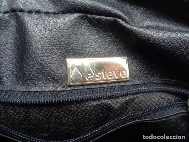 Antig&uuml;edades: BOLSO DE PIEL DE ESTEVE - Foto 8