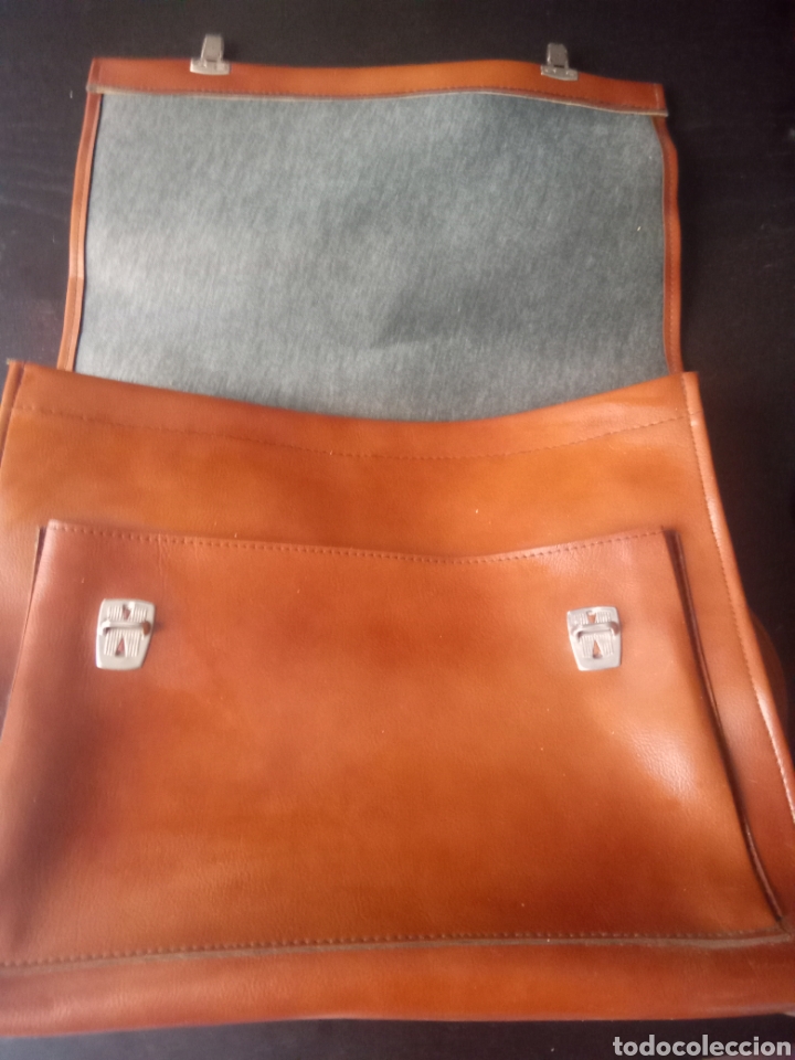 Antig&uuml;edades: Cartera escolar Vintage - Foto 5
