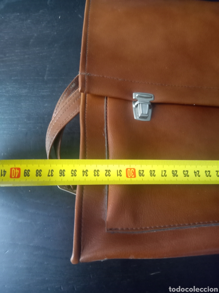 Antig&uuml;edades: Cartera escolar Vintage - Foto 7