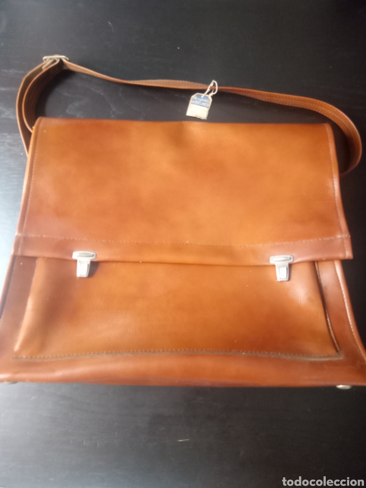 Antig&uuml;edades: Cartera escolar Vintage - Foto 1